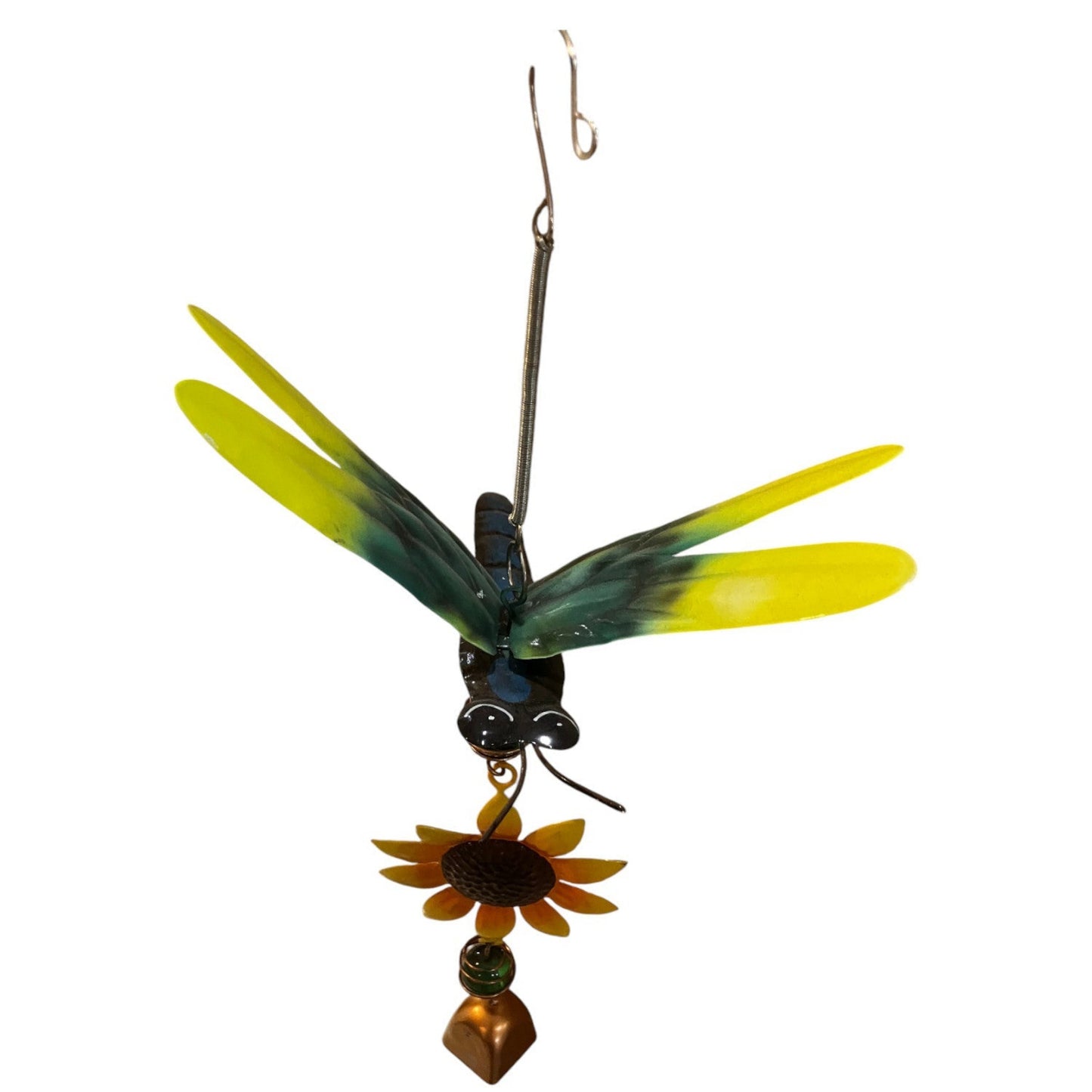 17” Dragonfly & Sunflower Wind Chime - Holland Landscape Supply