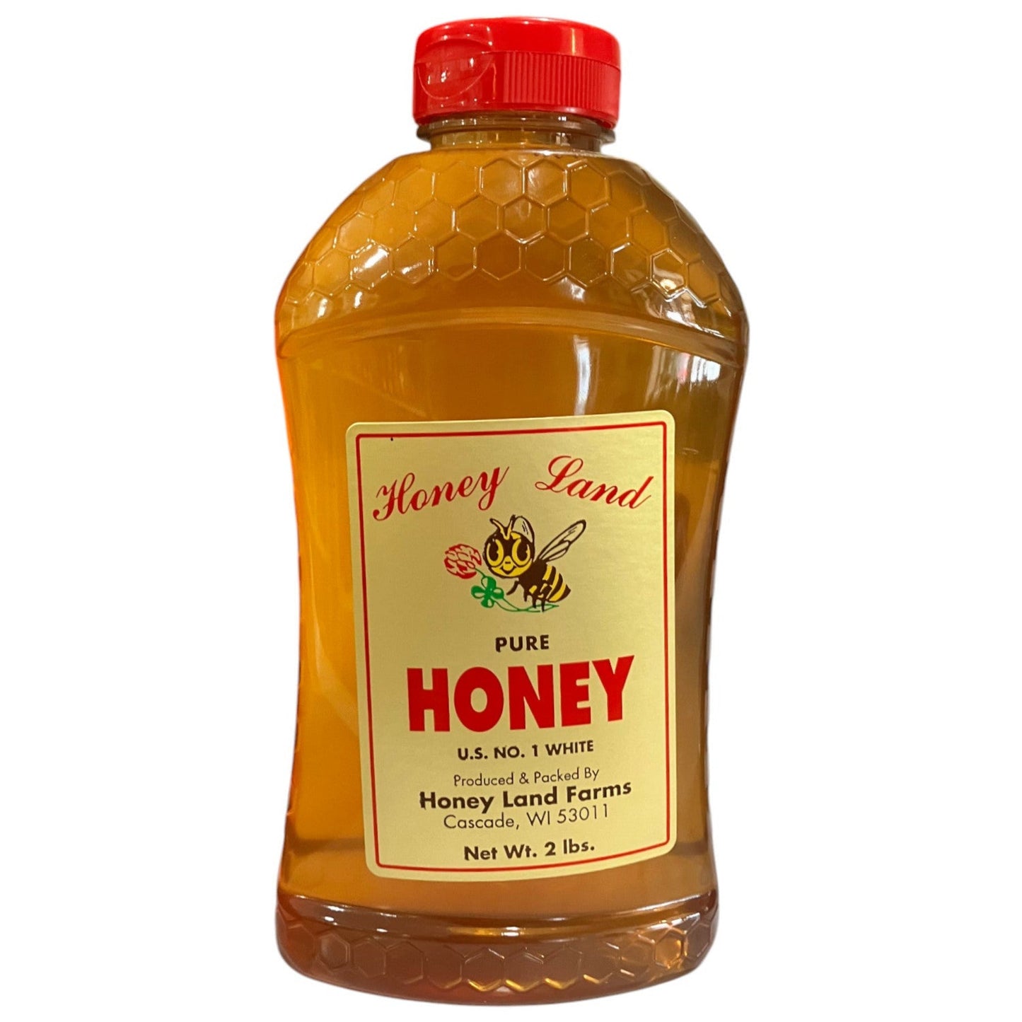 32 oz Honey Land Clover Honey Bottle - Holland Landscape Supply