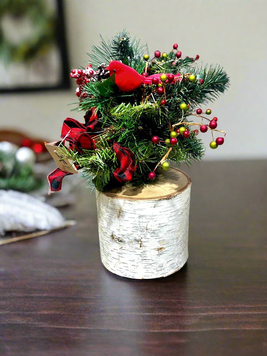 Birch Log Decor - Holland Landscape Supply