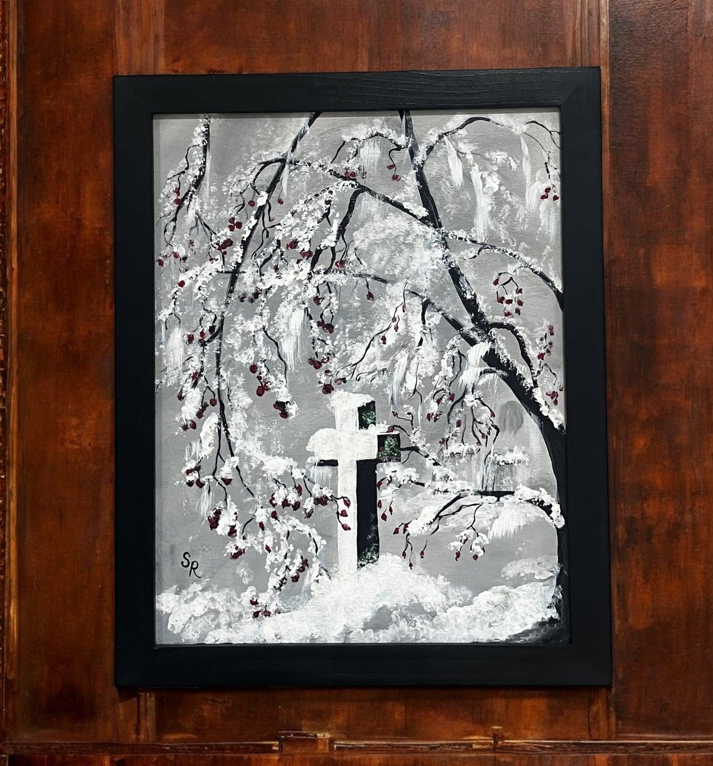 Chill of Winter - Holland Landscape SupplyPainting