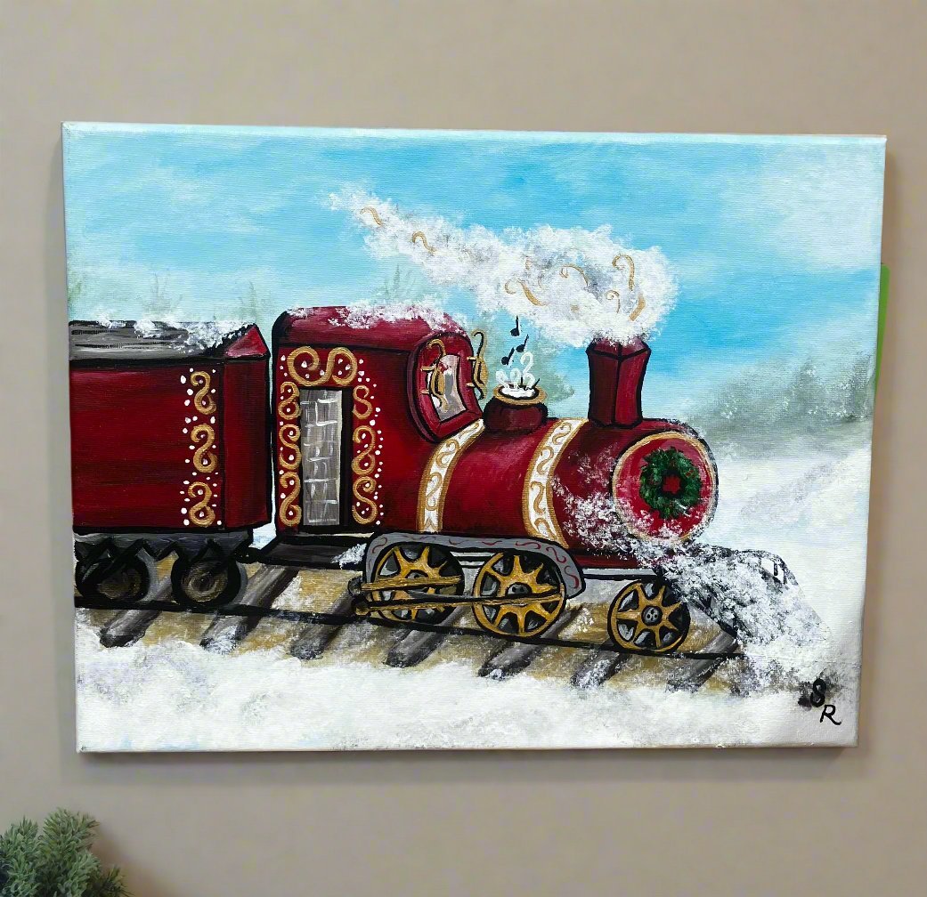 Christmas Train - Holland Landscape SupplyPainting