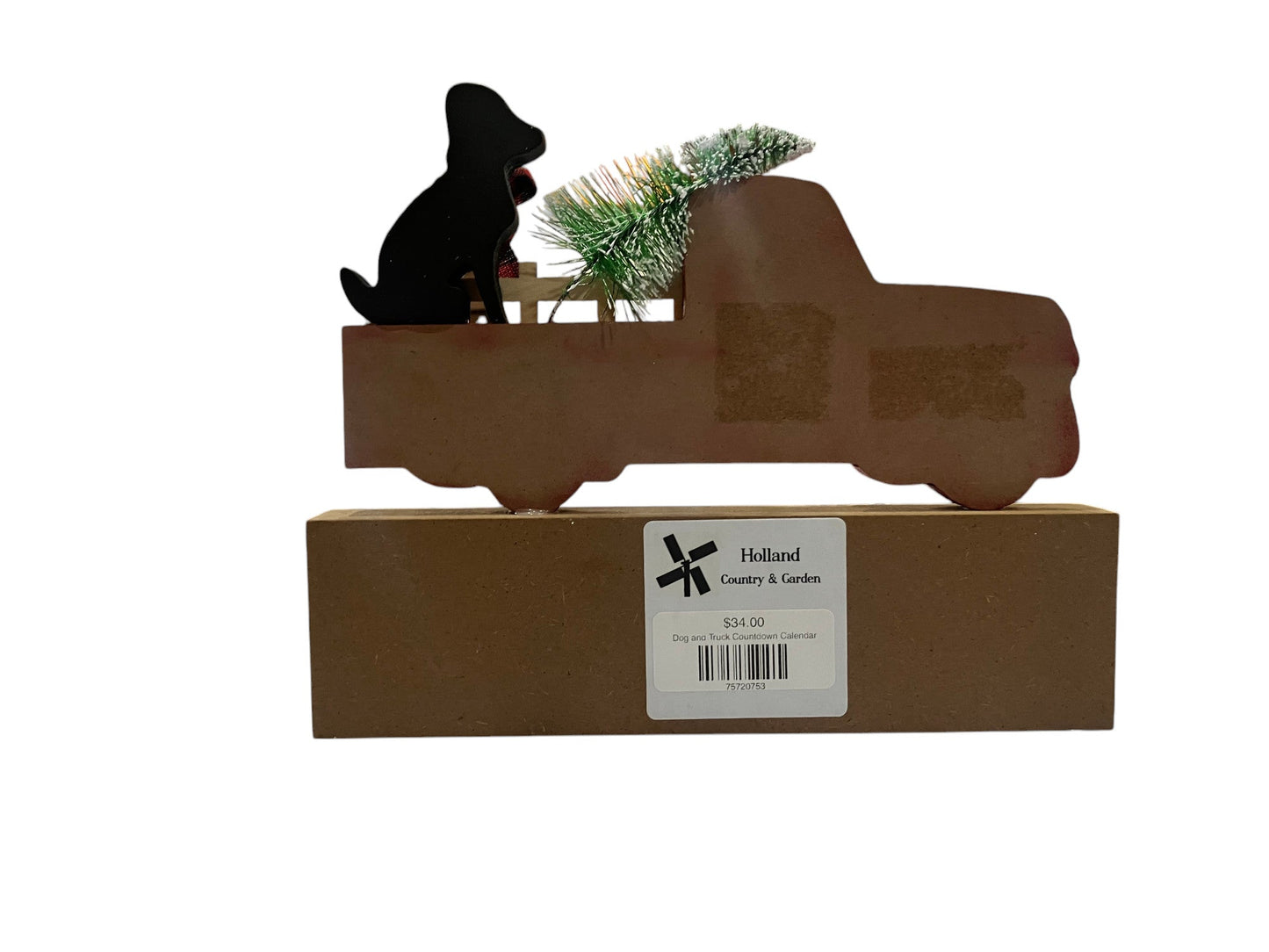 Dog and Truck Countdown Calendar - Holland Landscape Supply