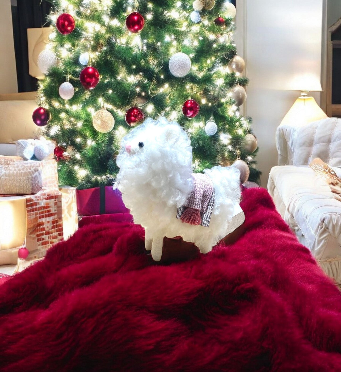 Fluffy Llamas - Holland Landscape SupplyDecoration