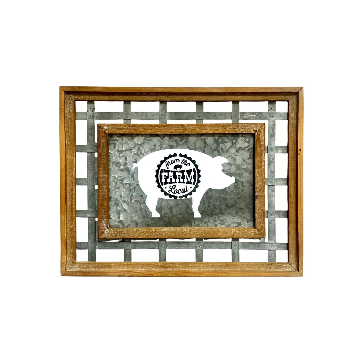 From the Farm Wood/Metal Sign - Holland Landscape Supply