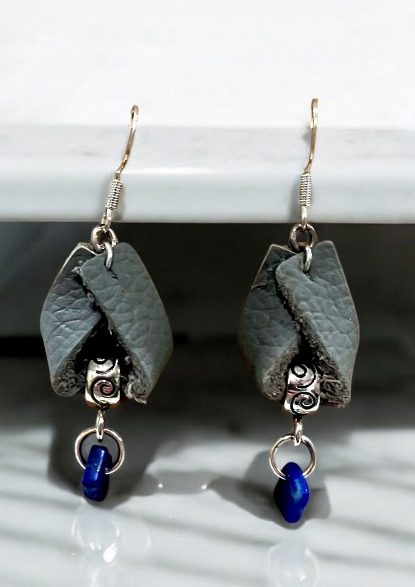 Leather Earrings - Holland Landscape Supply