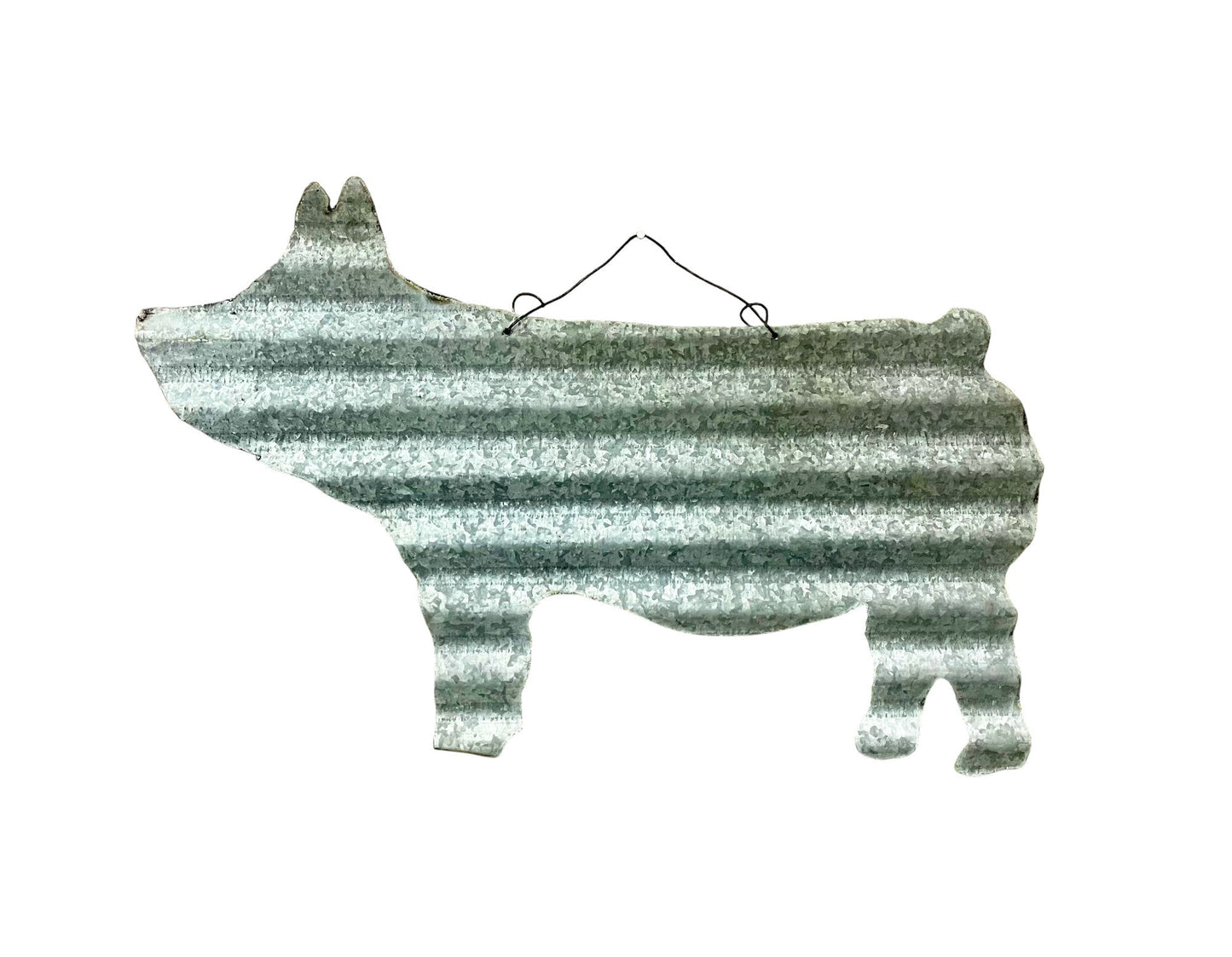 Metal Pig Decor - Holland Landscape Supply