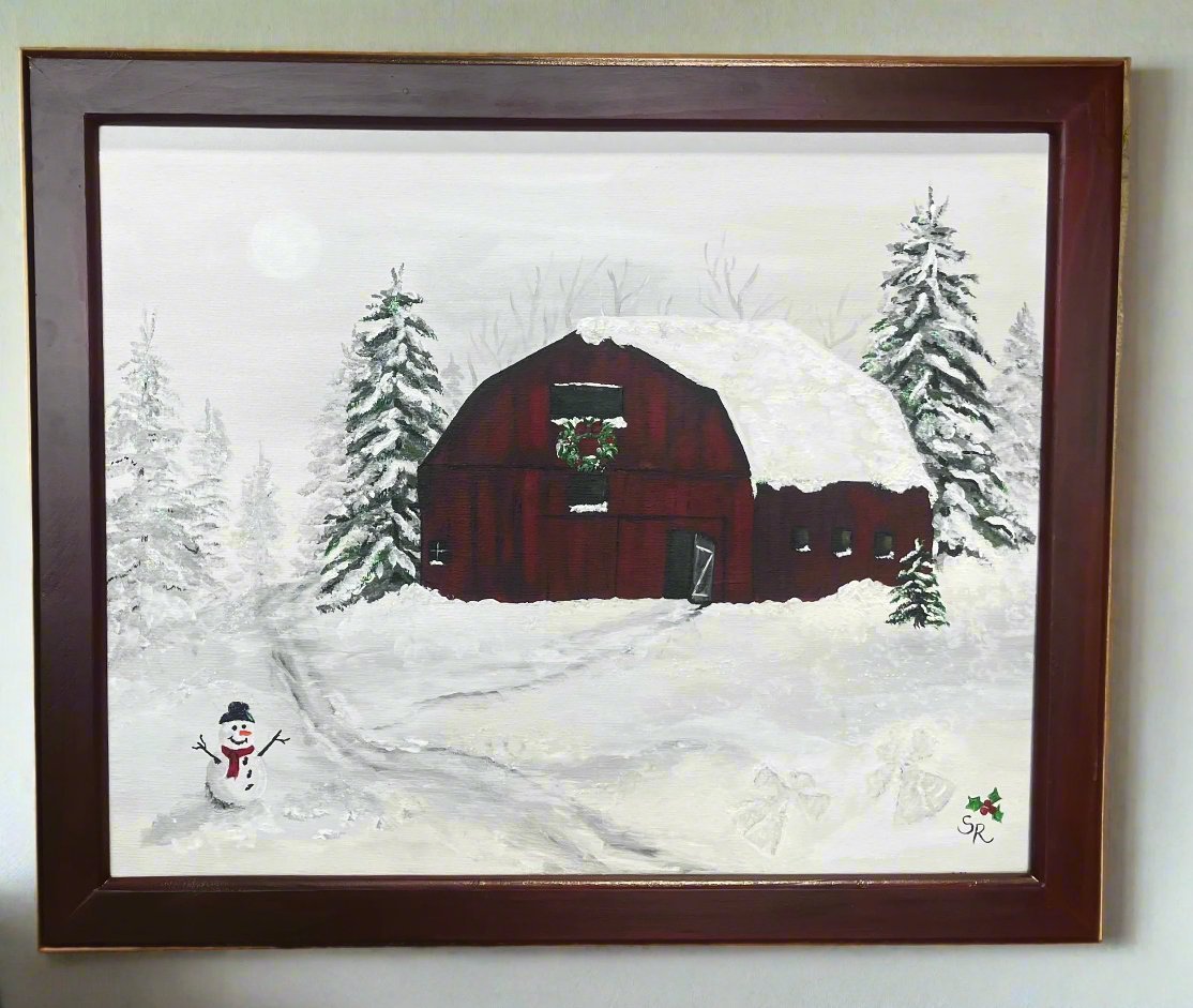 Red Barn - Holland Landscape SupplyPainting
