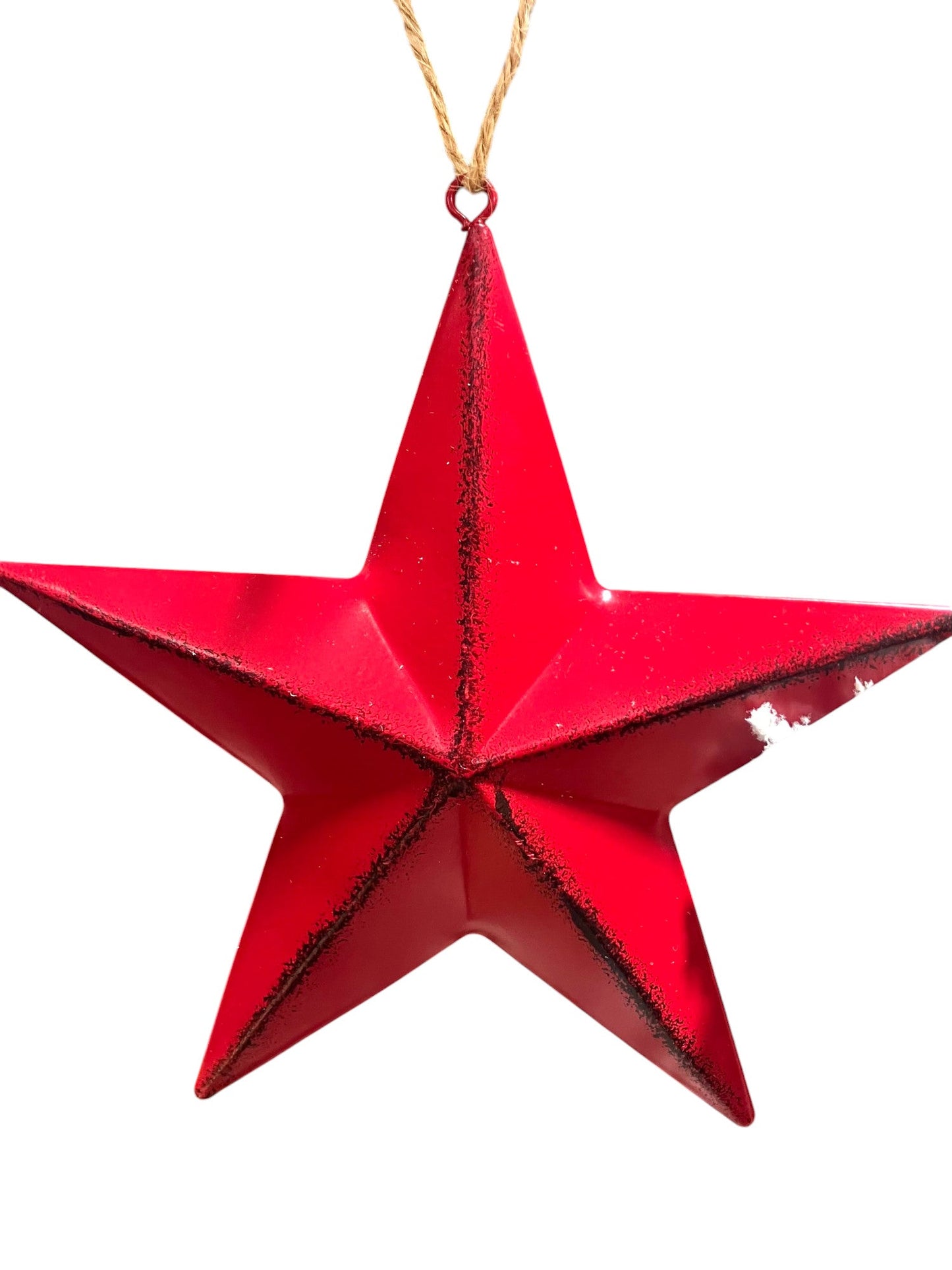 Red Metal Star Ornament - Holland Landscape SupplyChristmas Ornament