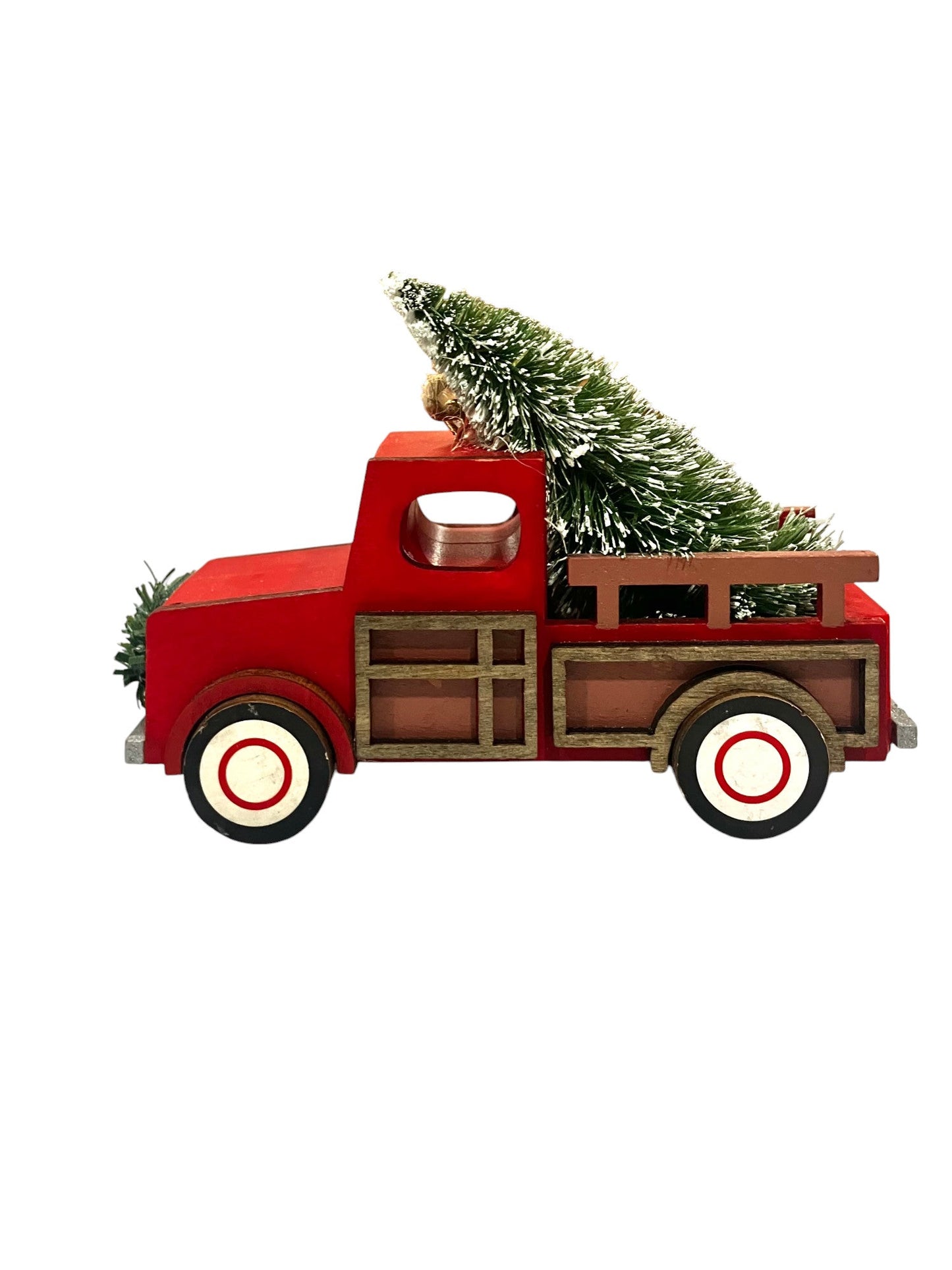 Red Truck w/Christmas Tree Ornament - Holland Landscape Supply