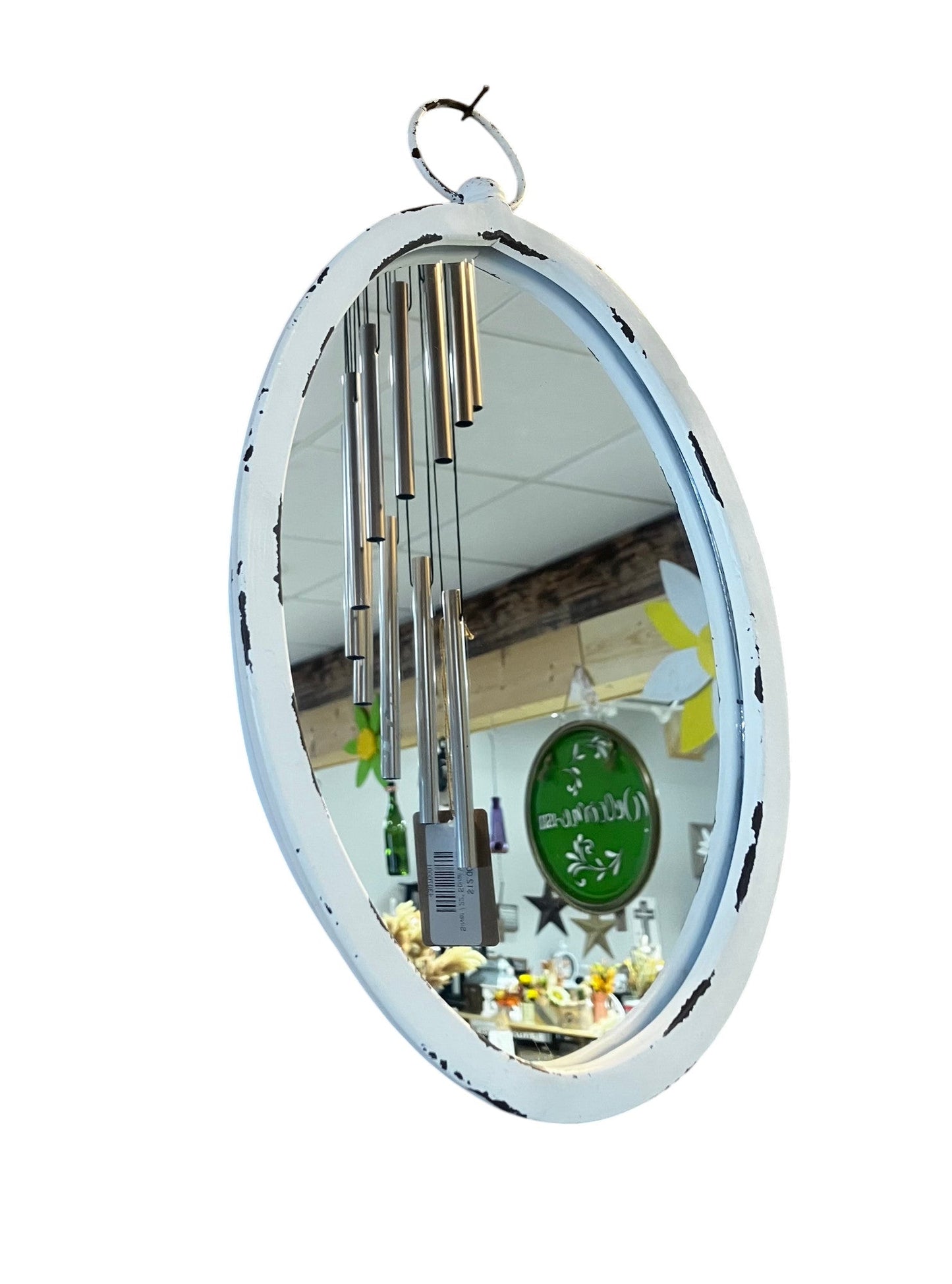 Rustic Hanging Mirror - Holland Landscape Supply