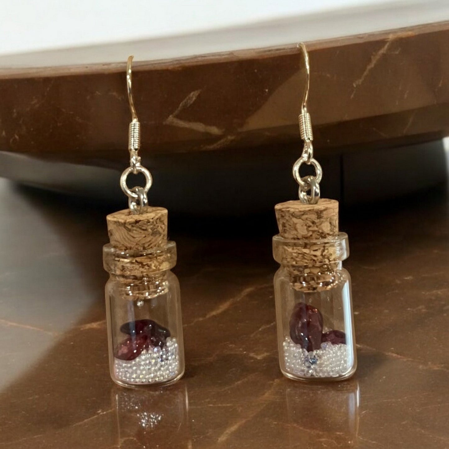 Whimsical Mini Jar Earrings - Holland Landscape Supply