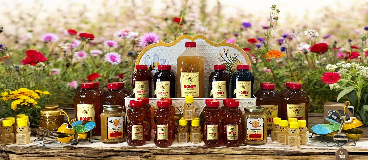 Honey Land Raw Honey - Holland Landscape Supply