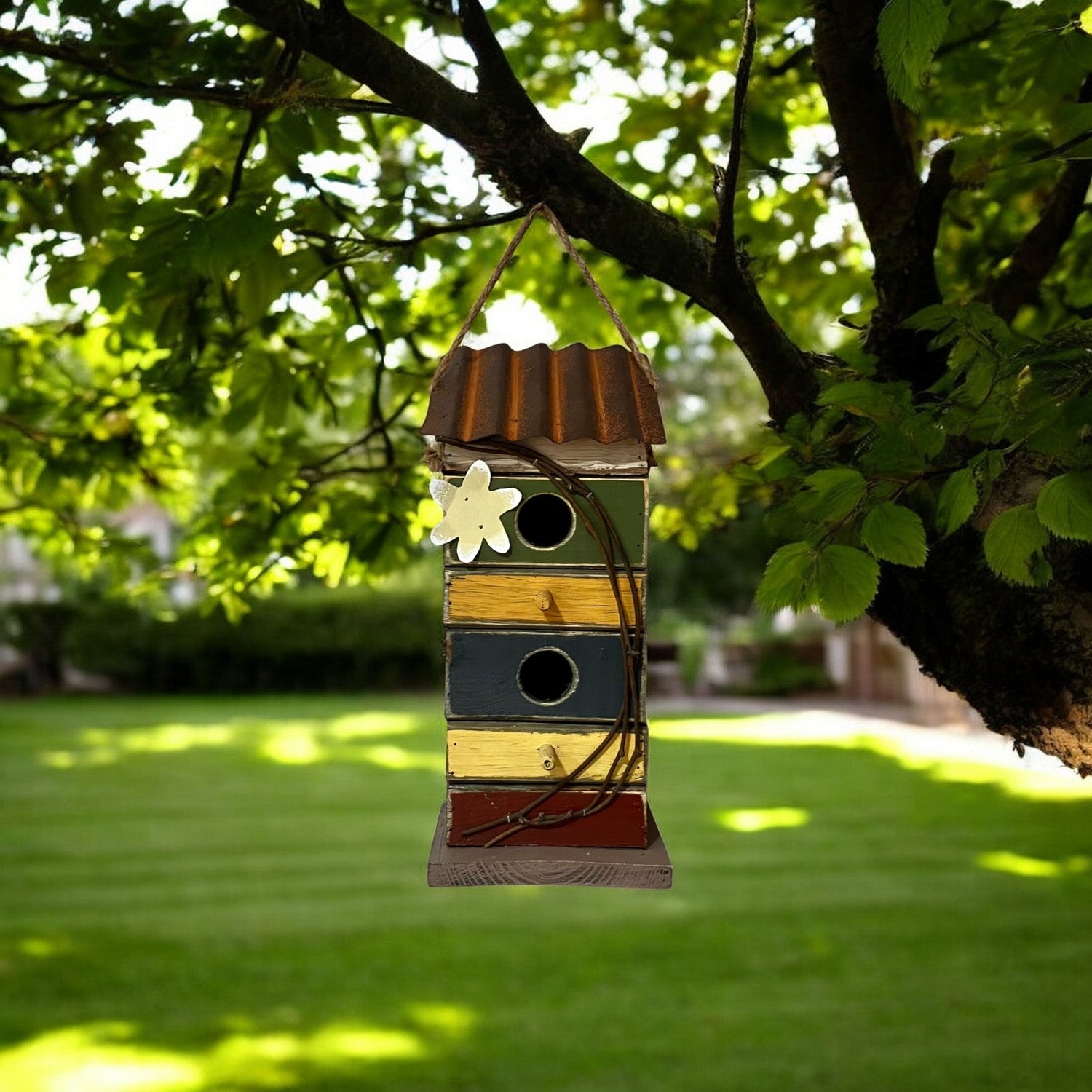 Wood Birdhouses - Holland Landscape Supply