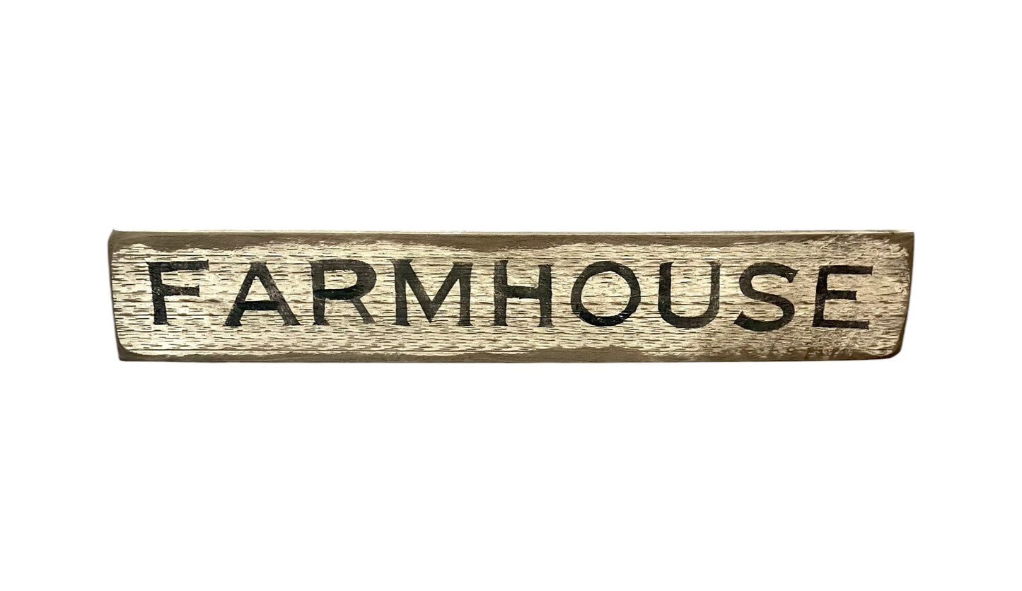 22" Wooden Farmhouse Sign - Holland Landscape Supply
