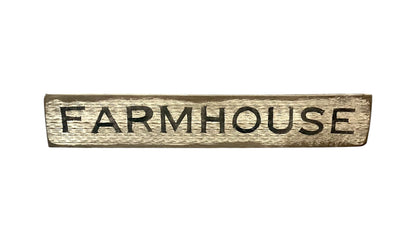 22" Wooden Farmhouse Sign - Holland Landscape Supply