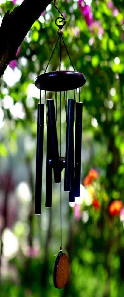 29” Black Wind Chime - Holland Landscape Supply