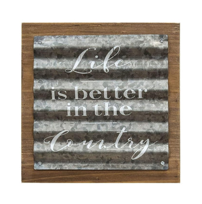 Life is Better in the Country Wall Decor