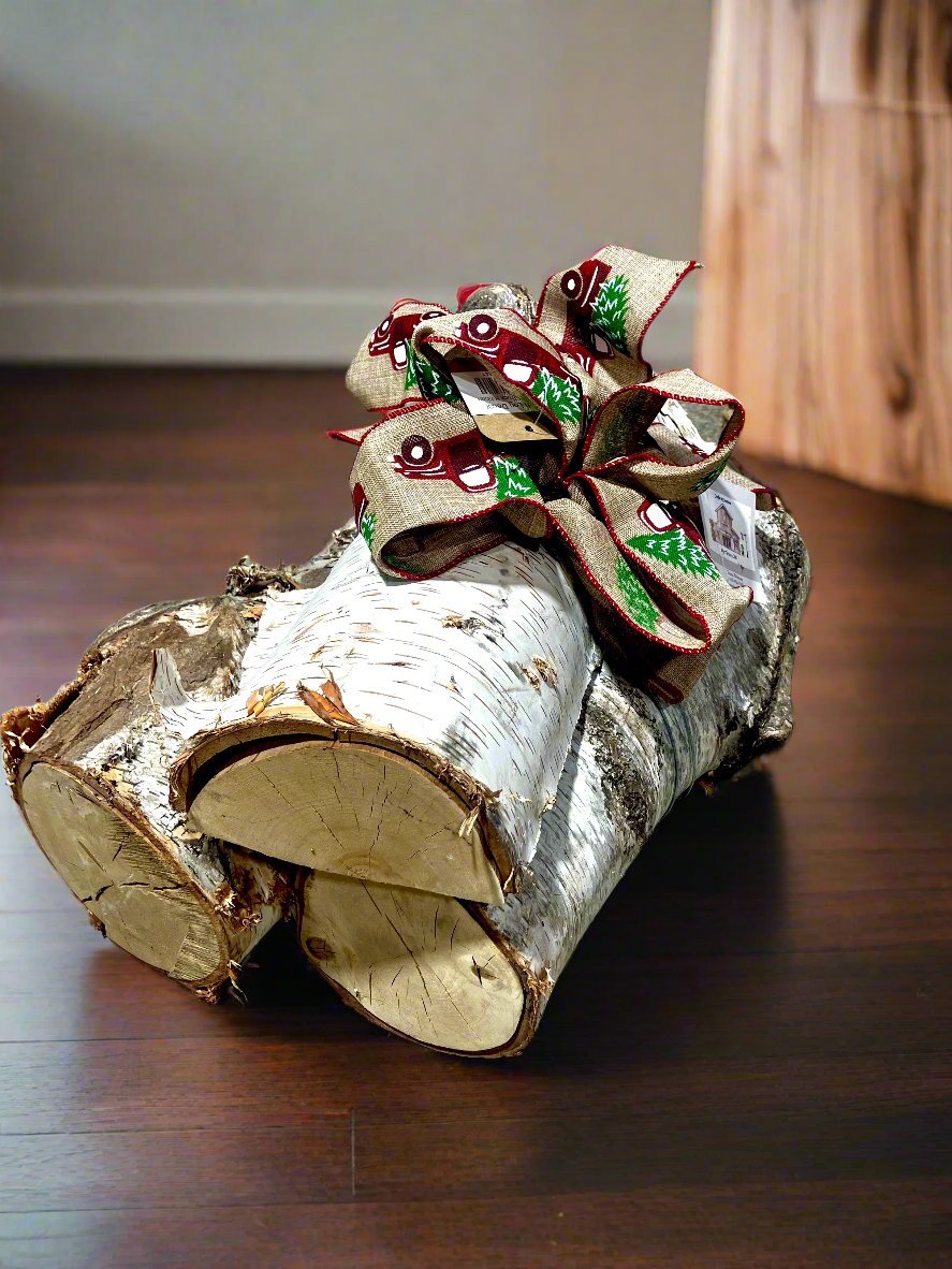 Birch Log Decor - Holland Landscape Supply