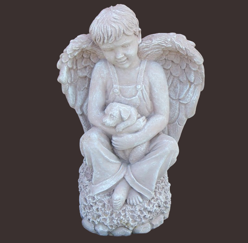 Concrete Angel Statues