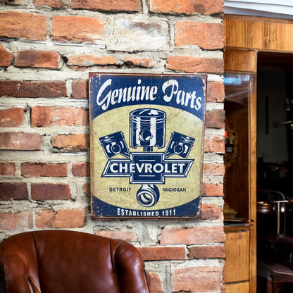 Chevrolet Metal Sign - Holland Landscape Supply