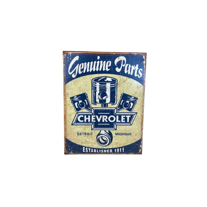 Chevrolet Metal Sign - Holland Landscape Supply