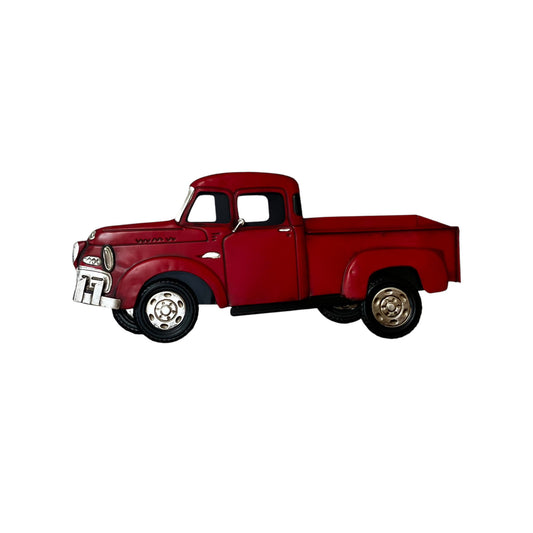 Classic Red Truck Metal Wall Decor - Holland Landscape Supply
