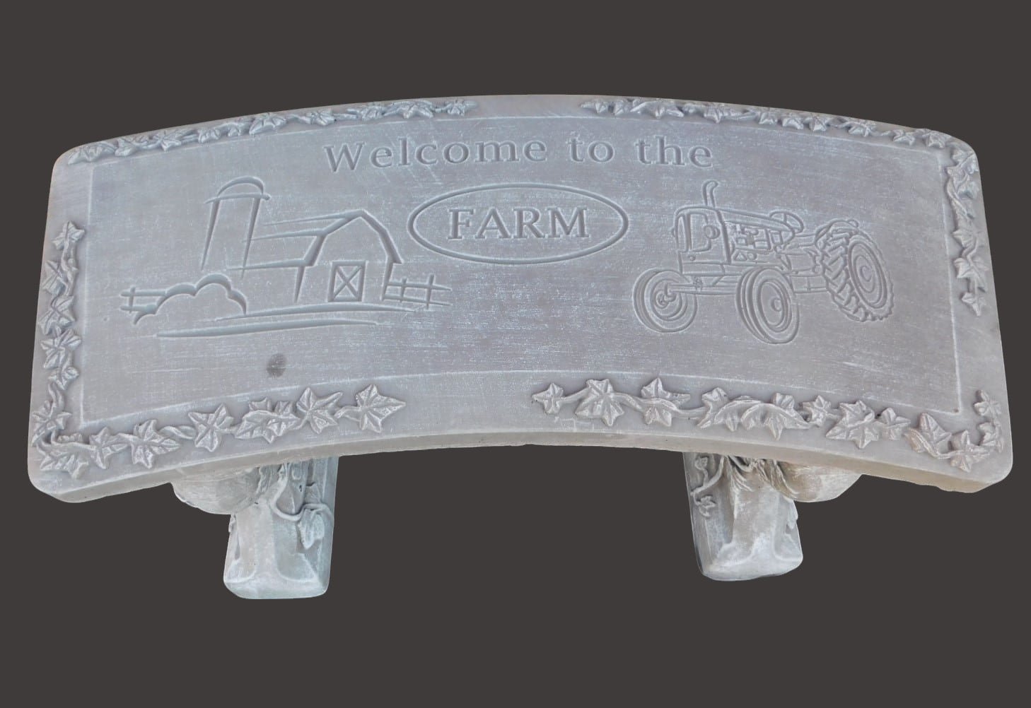 Concrete Garden Bench Decor - Holland Landscape Supply