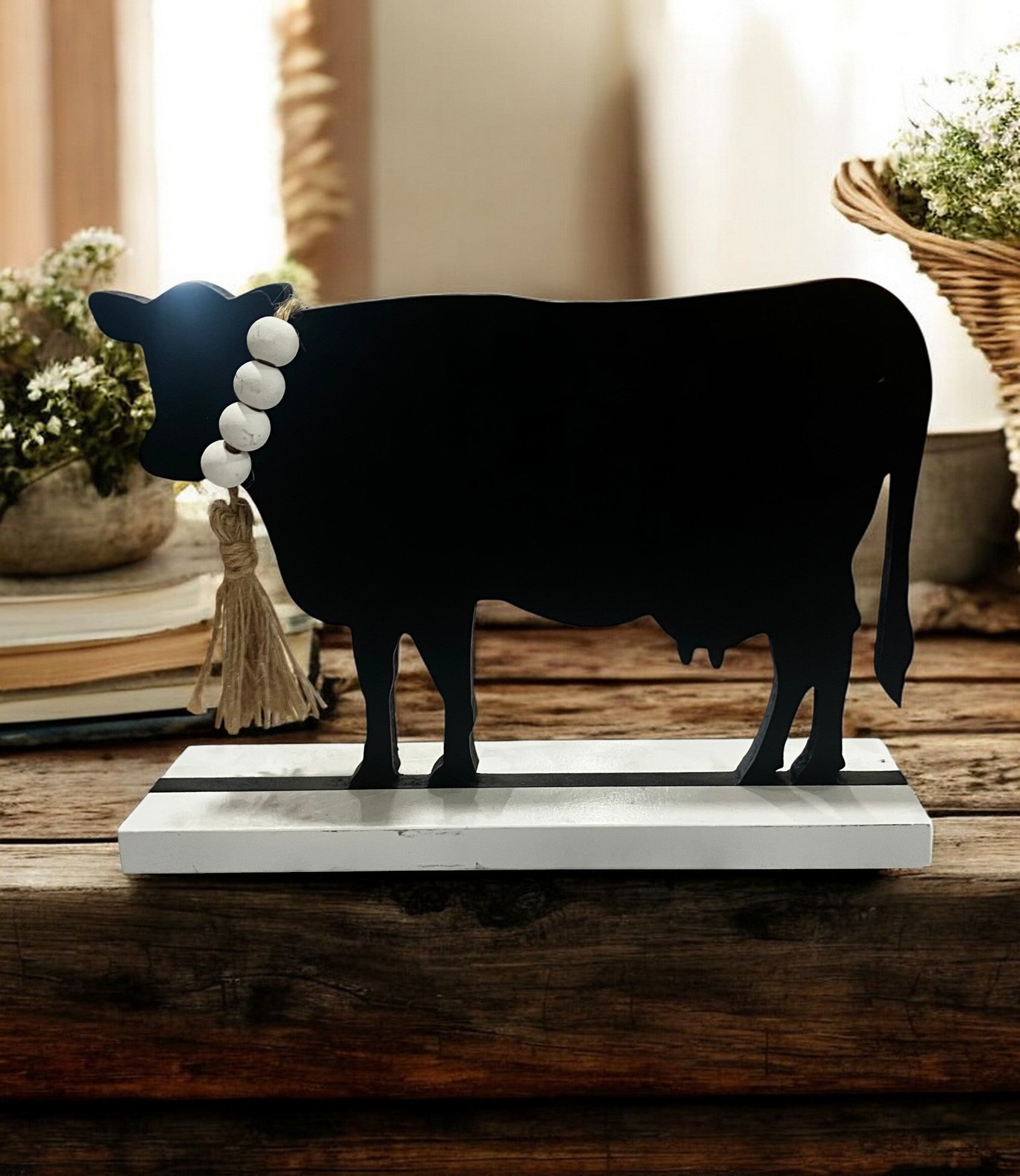 Cow Silhouette Decor - Holland Landscape Supply