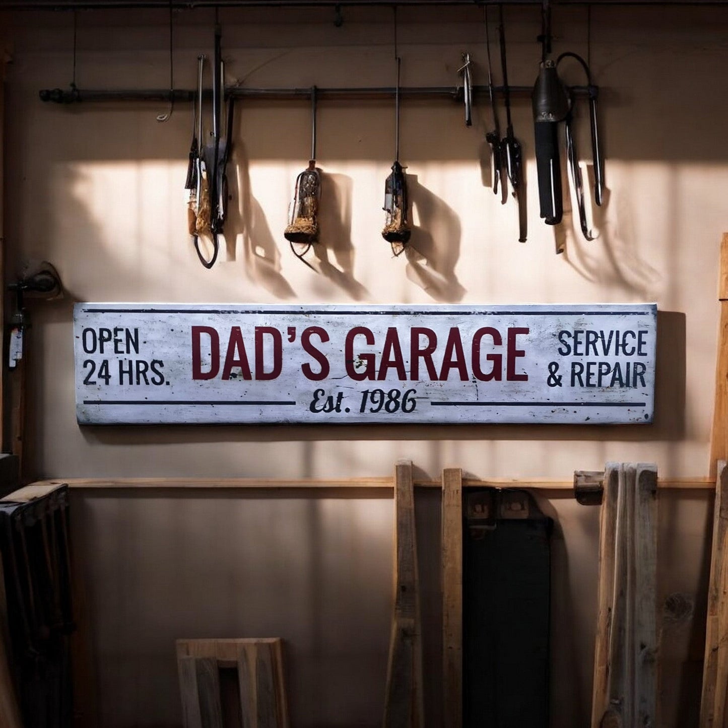 Dad's Garage Sign - Holland Landscape Supply