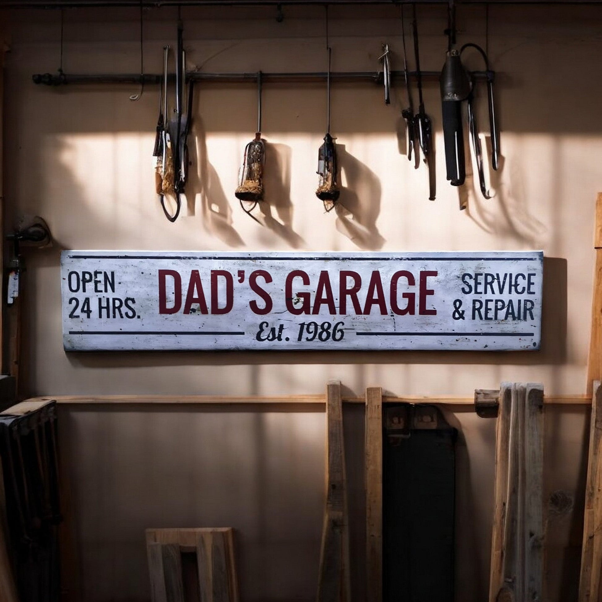 Dad's Garage Sign - Holland Landscape Supply