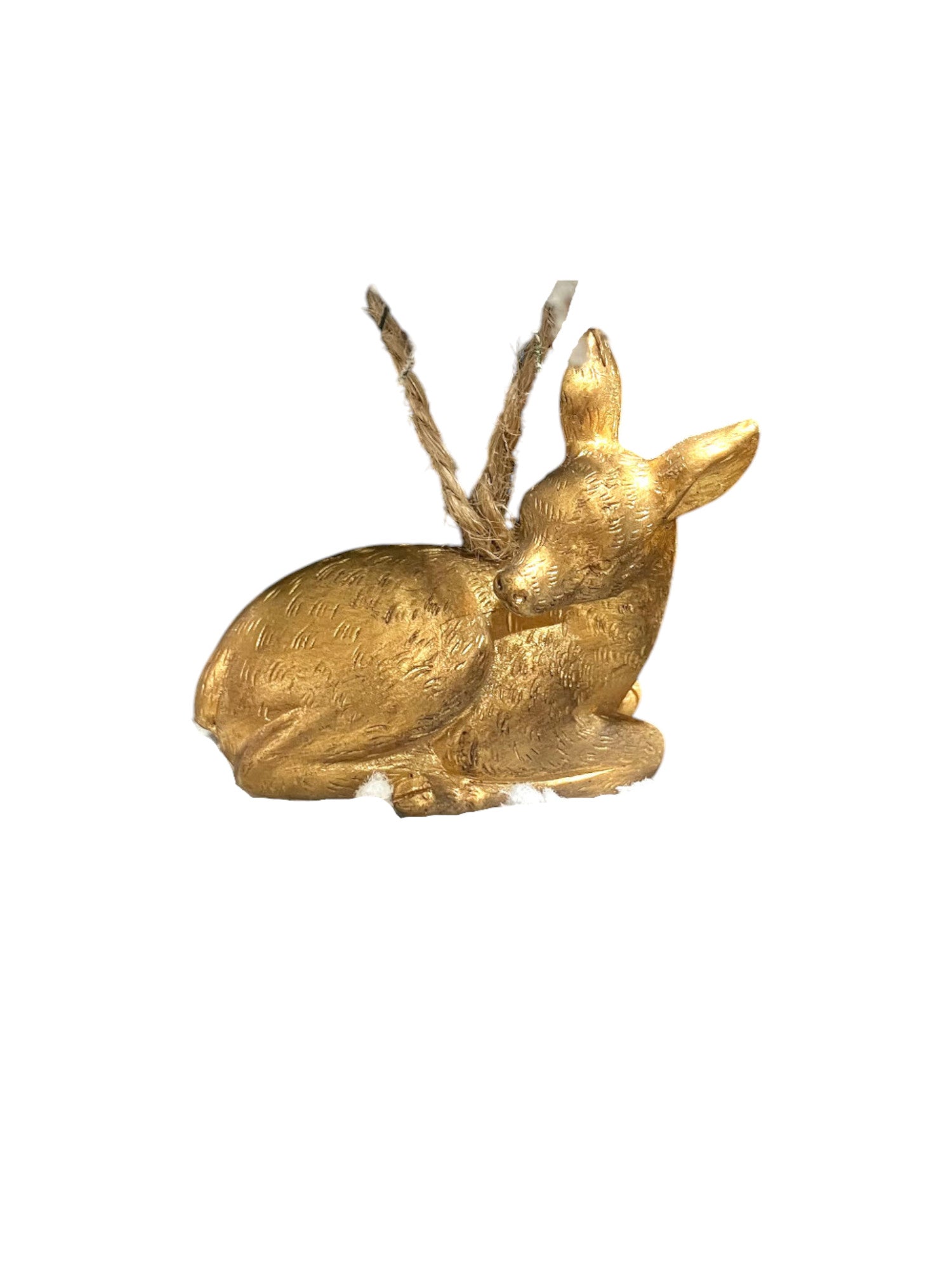 Gold Deer Ornament - Holland Landscape SupplyChristmas Ornament