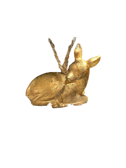 Gold Deer Ornament - Holland Landscape SupplyChristmas Ornament