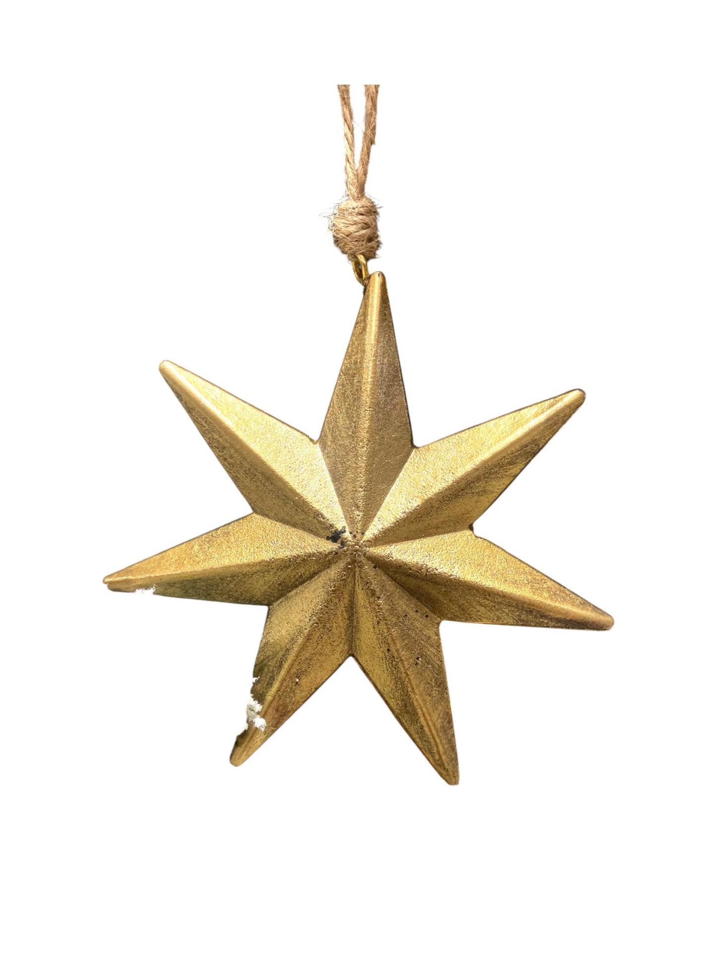 Gold Star Christmas Ornament - Holland Landscape SupplyChristmas Ornament