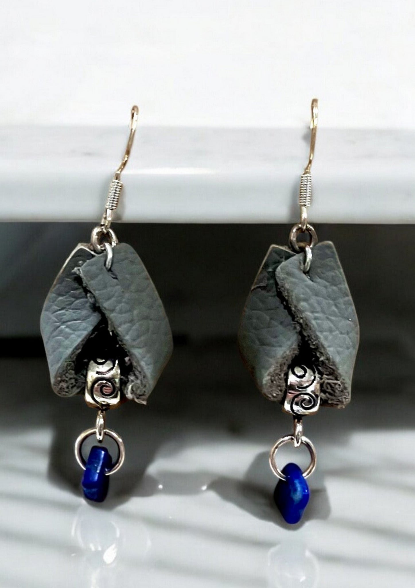 Leather Earrings - Holland Landscape Supply