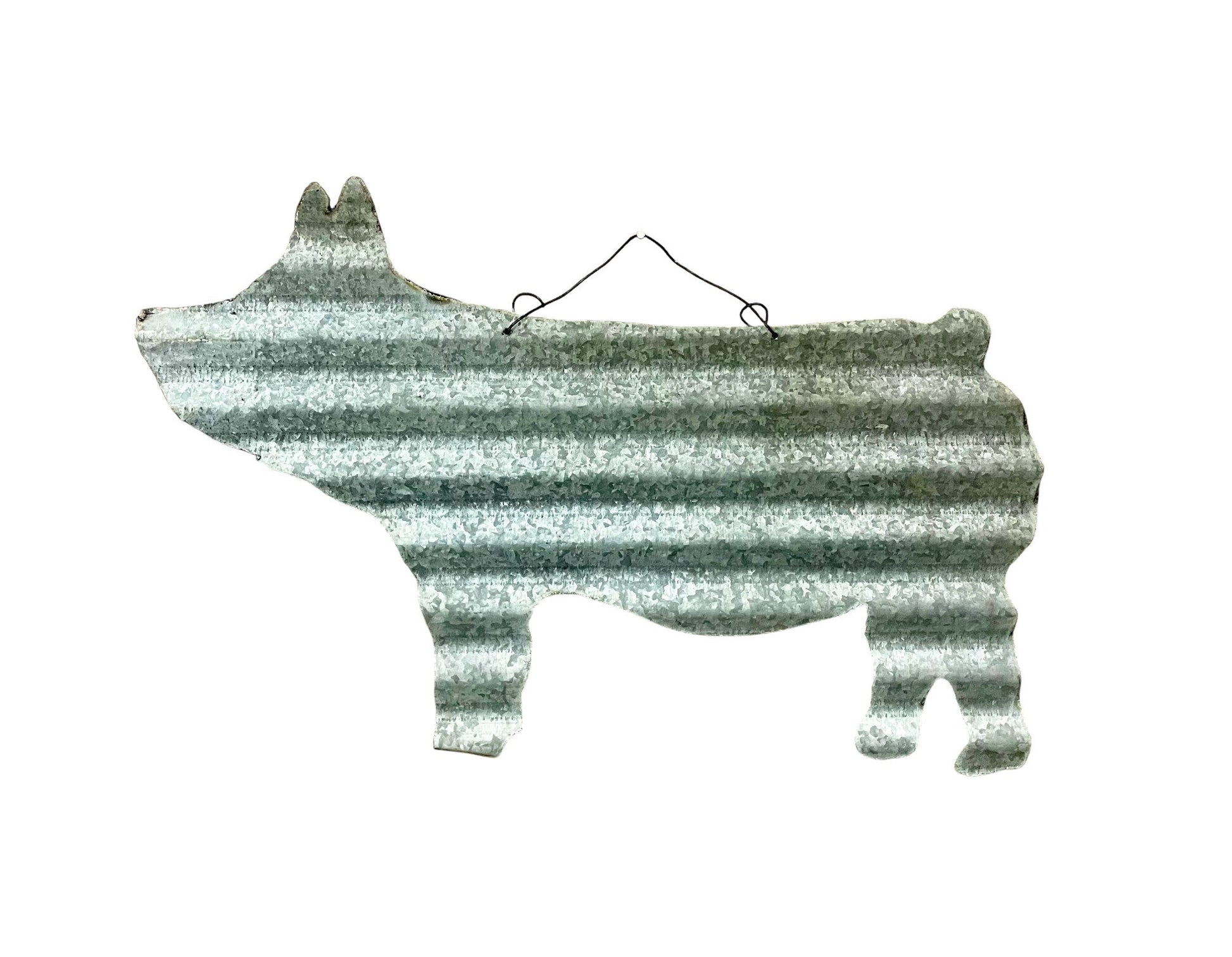 Metal Pig Decor - Holland Landscape Supply