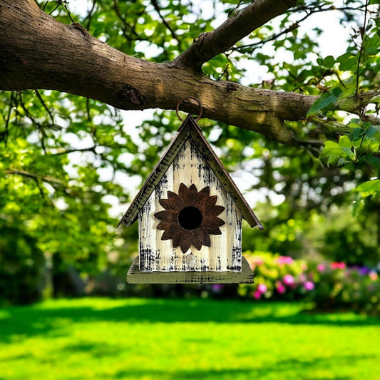Metal Roof Birdhouse - Holland Landscape Supply