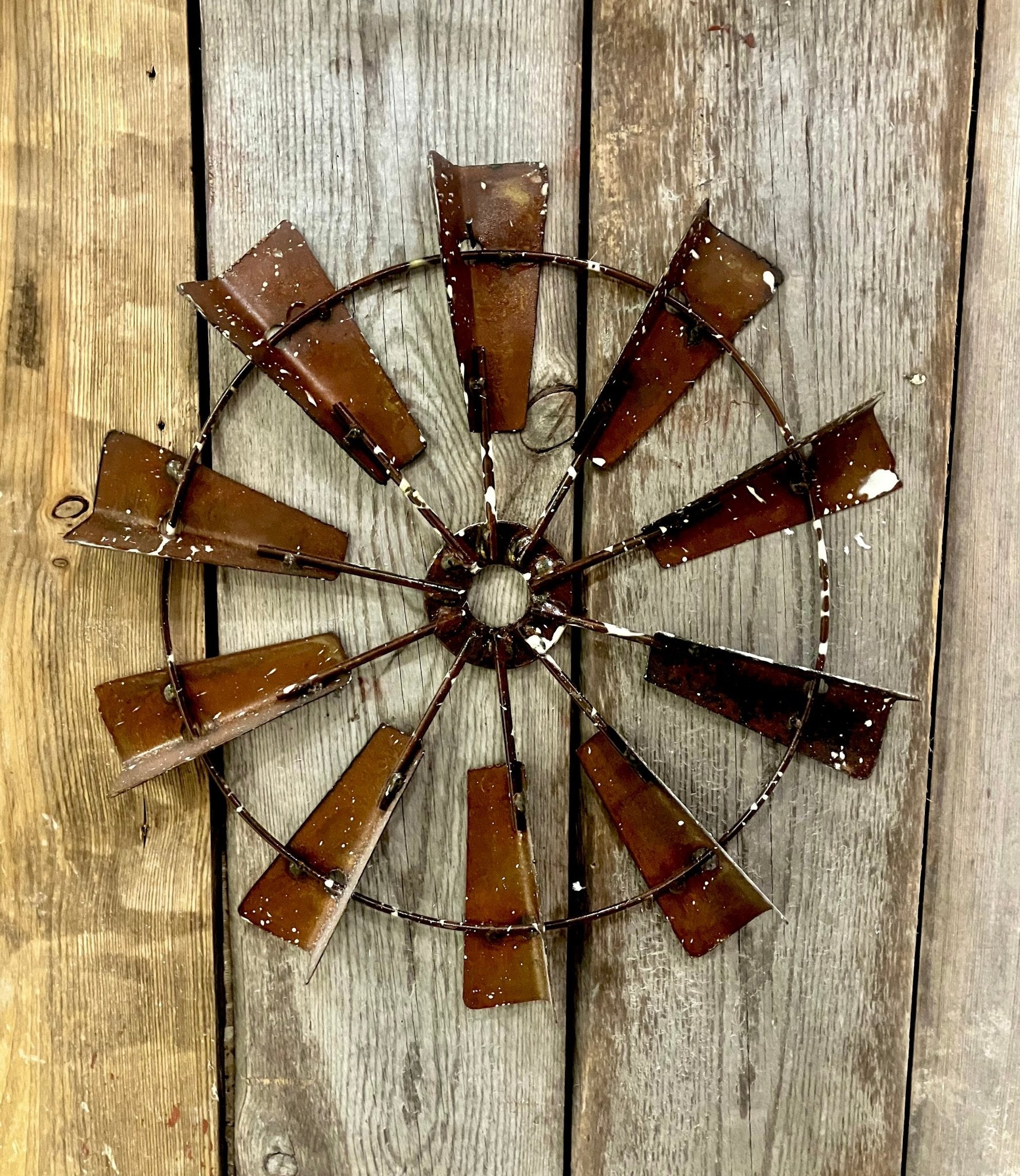 Metal Windmill Wall Decor - Holland Landscape Supply