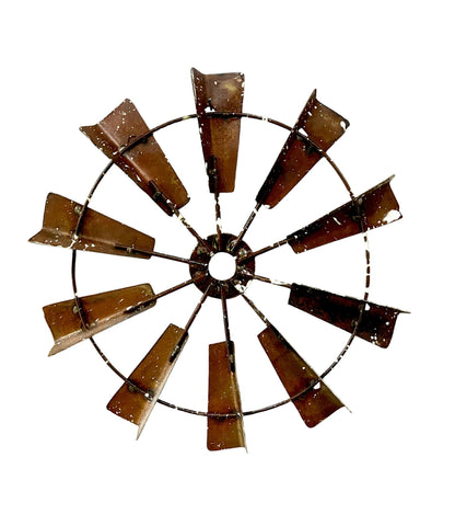 Metal Windmill Wall Decor - Holland Landscape Supply