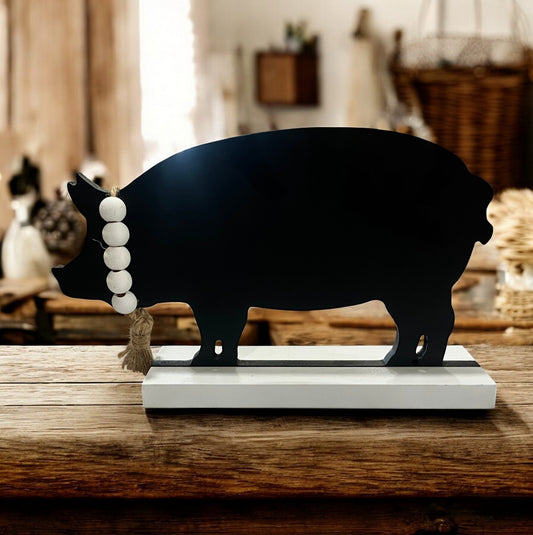 Pig Silhouette Decor - Holland Landscape Supply