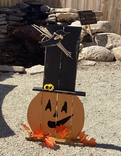 Pumpkins with Top Hats - Holland Landscape Supply