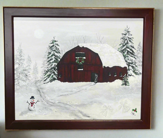 Red Barn - Holland Landscape SupplyPainting