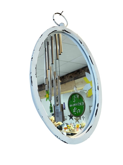 Rustic Hanging Mirror - Holland Landscape Supply