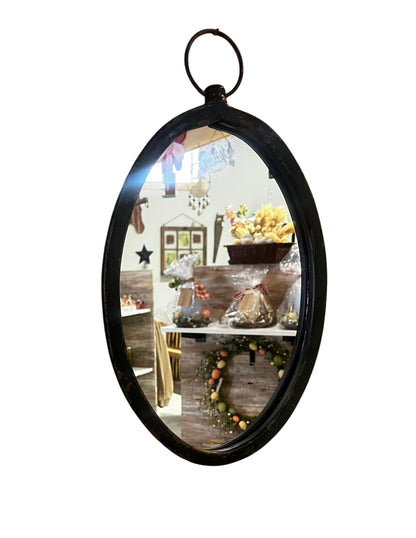 Rustic Hanging Mirror - Holland Landscape Supply