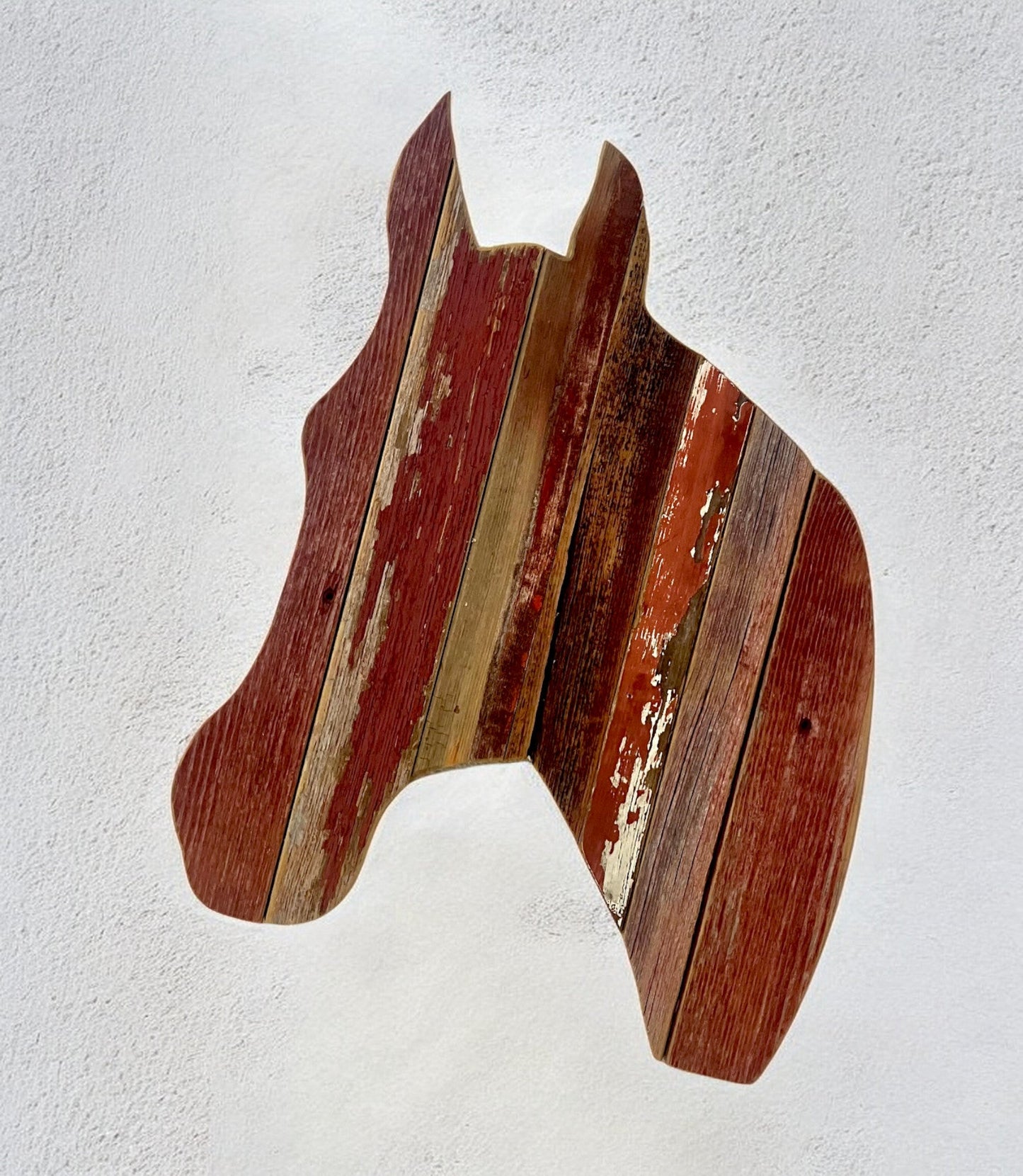 Rustic Wooden Horse Decor - Holland Landscape Supply
