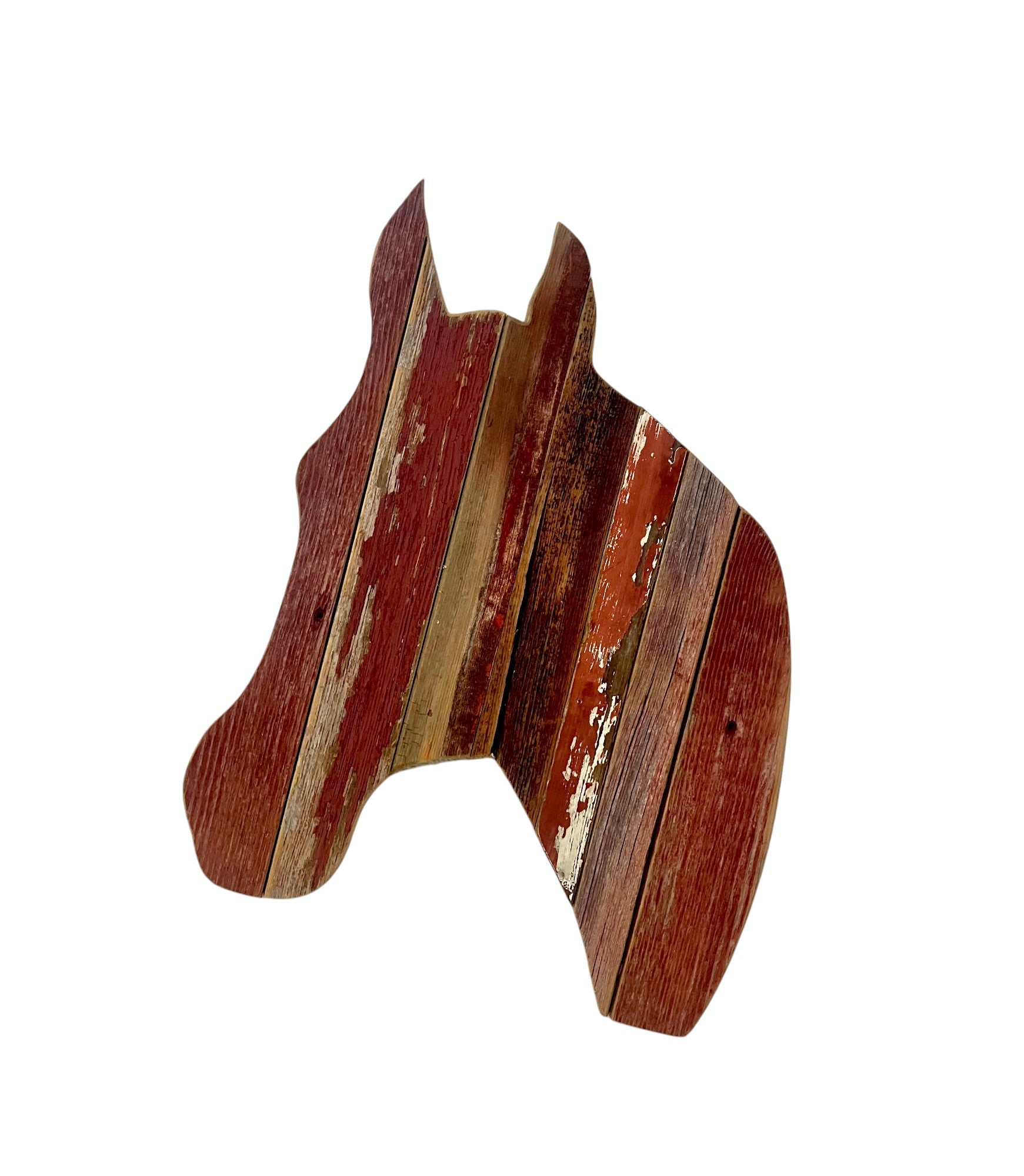 Rustic Wooden Horse Decor - Holland Landscape Supply