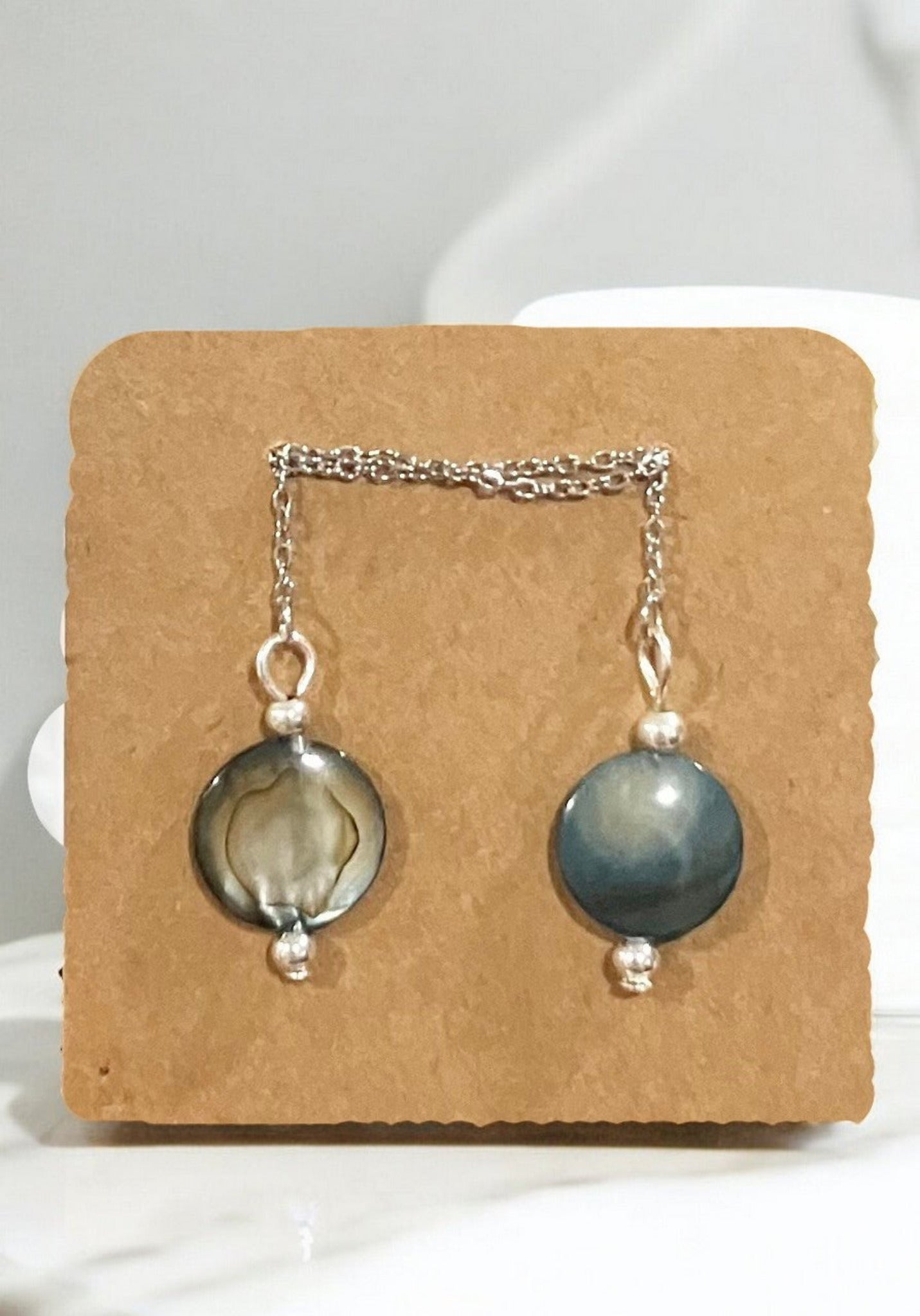 Shell Bead Earrings - Holland Landscape Supply