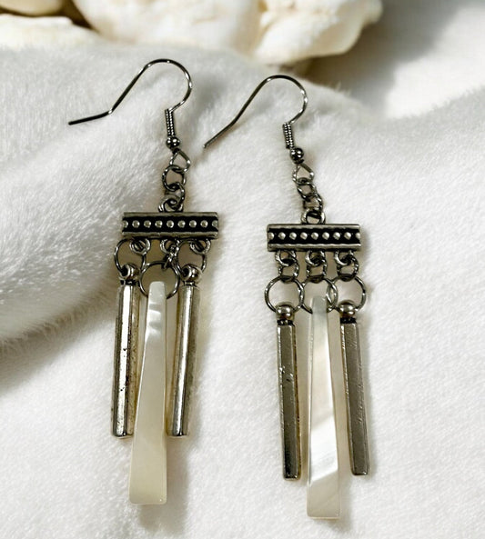 Shell Bead Earrings - Holland Landscape Supply