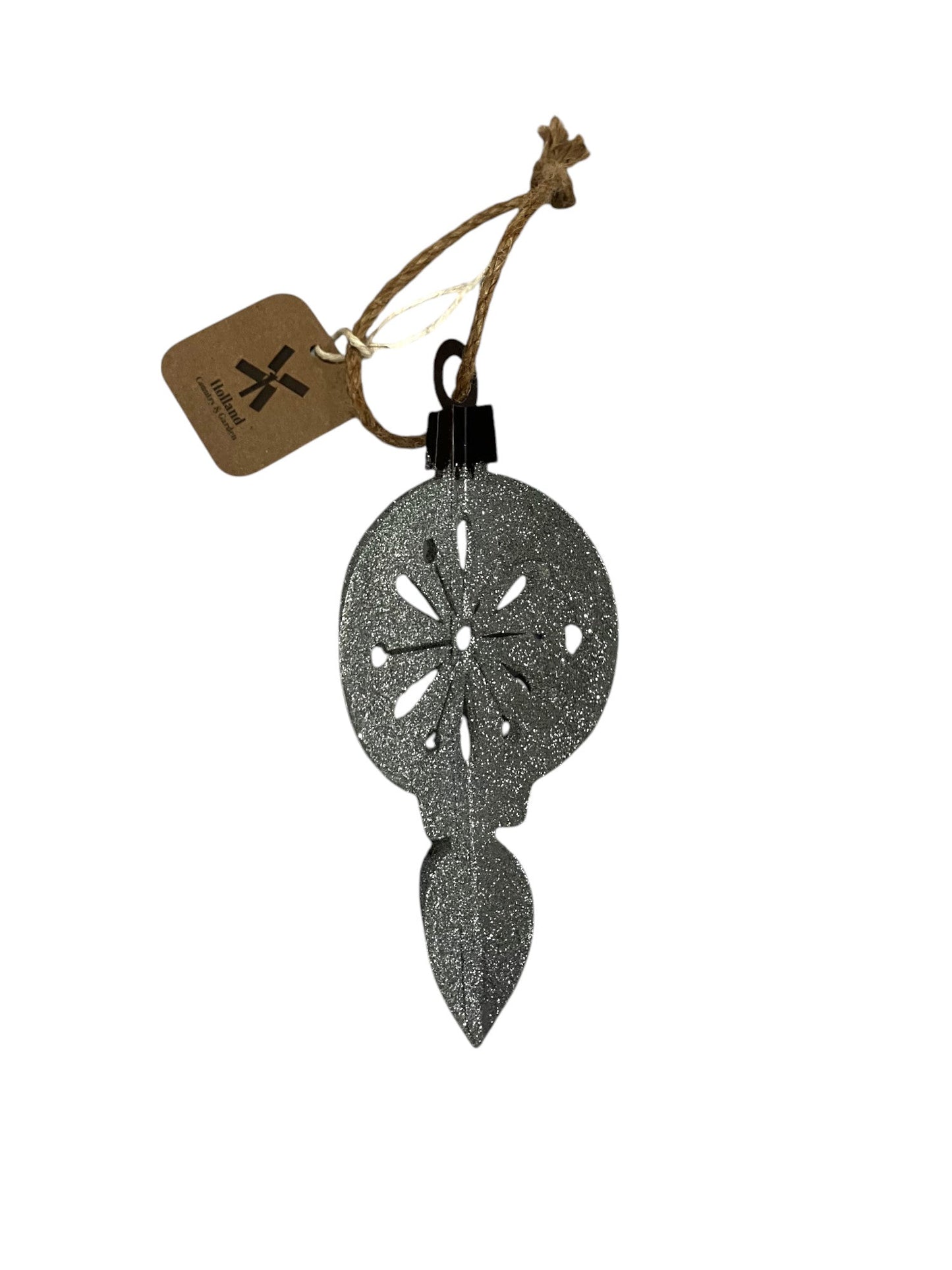 Silver Metal Christmas Ornament - Holland Landscape Supply