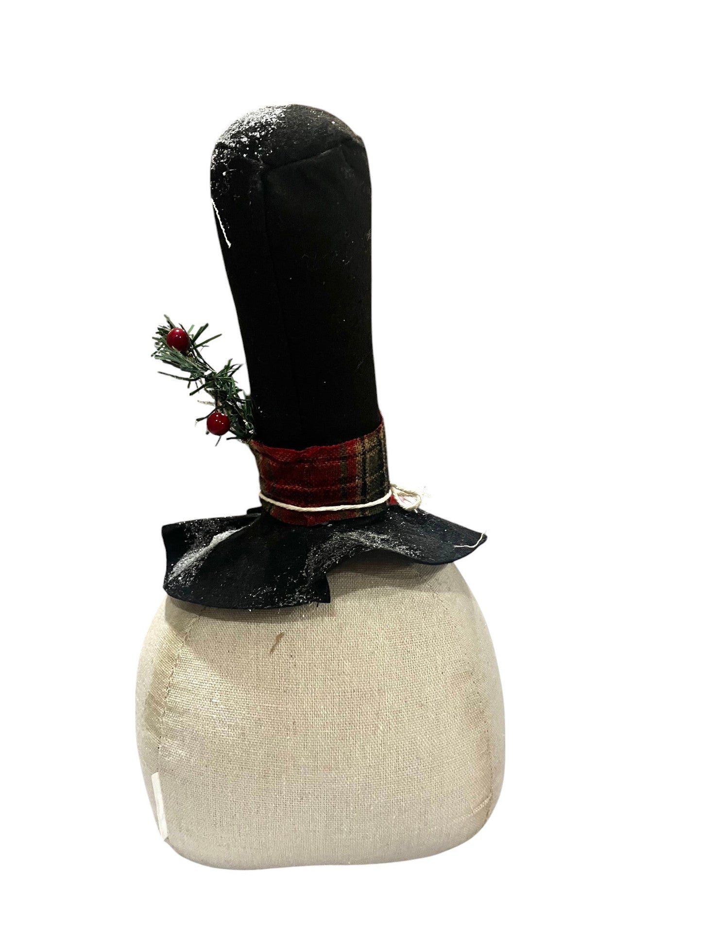 Snowman Pillow w Top Hat - Holland Landscape Supply