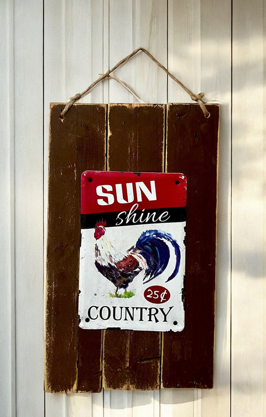 Sunshine Country Wooden Wall Hanging - Holland Landscape Supply